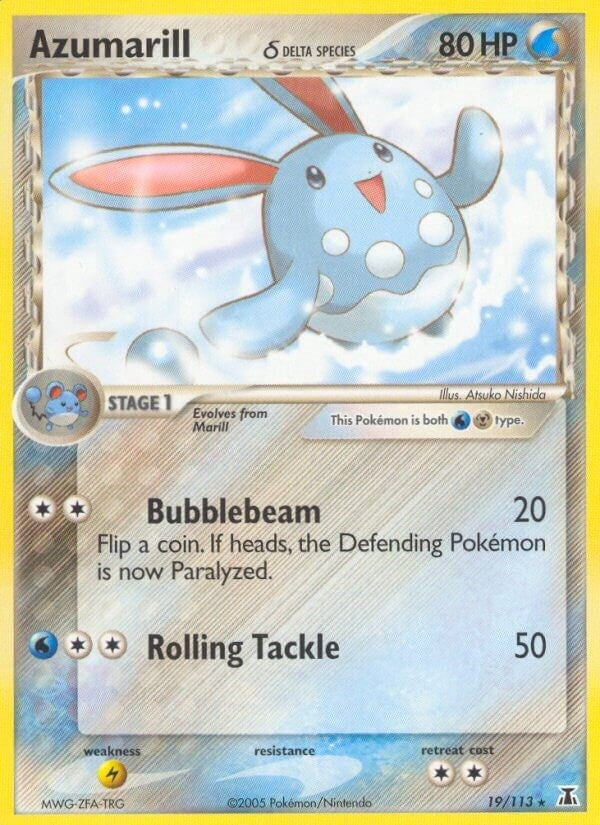 Image for Azumarill (Delta Species) (19/113) (Delta Species) - Pokemon