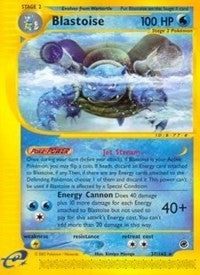 Image for Blastoise (37) (037/165) (Expedition) - Pokemon