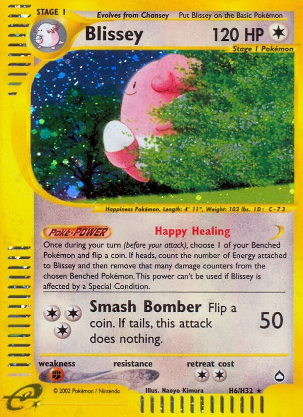 Image for Blissey (H6) (H06/H32) (Aquapolis) - Pokemon