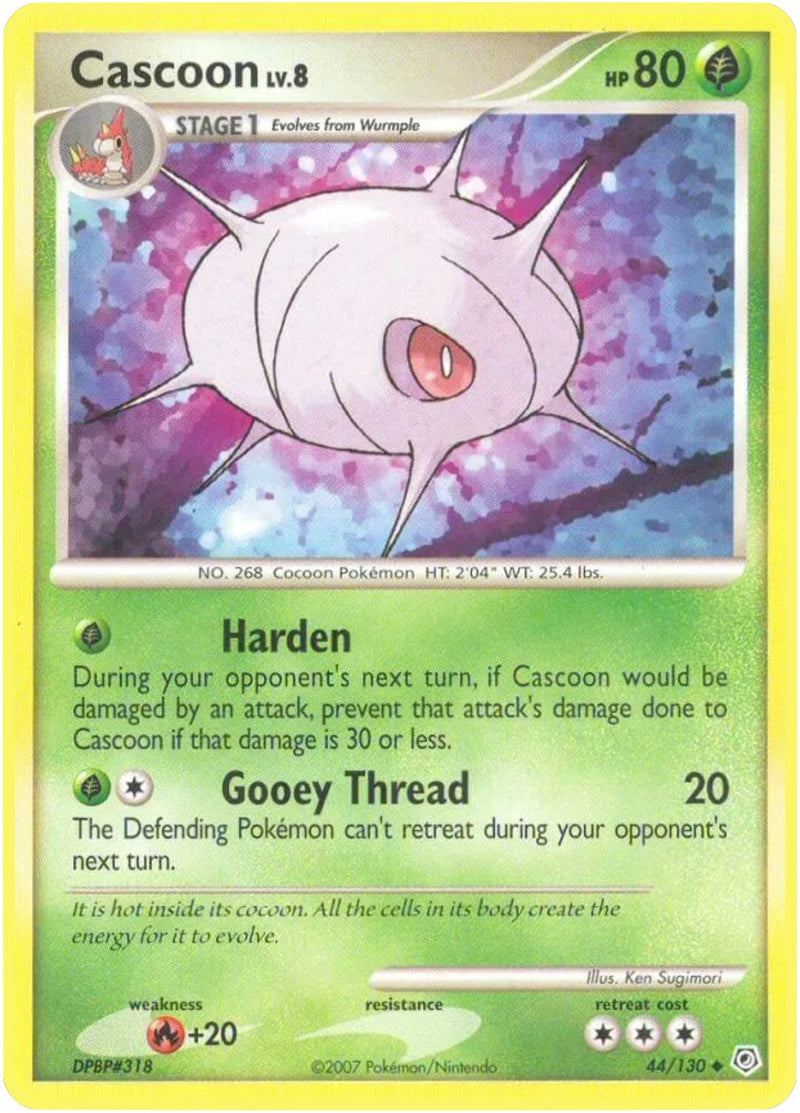 Image for Cascoon (44/130) (Diamond and Pearl) - Pokemon