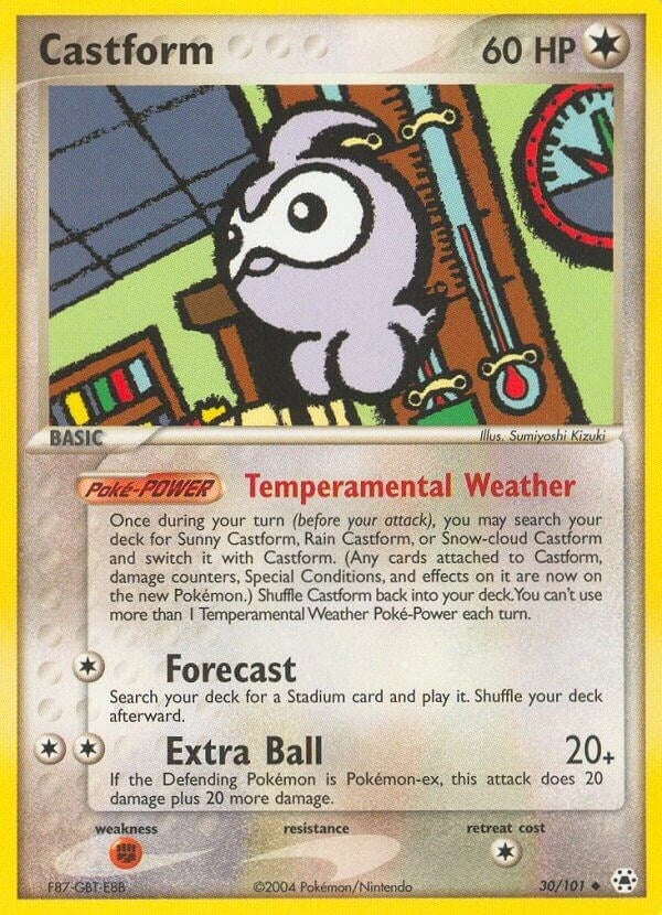 Image for Castform (30/101) (Hidden Legends) - Pokemon