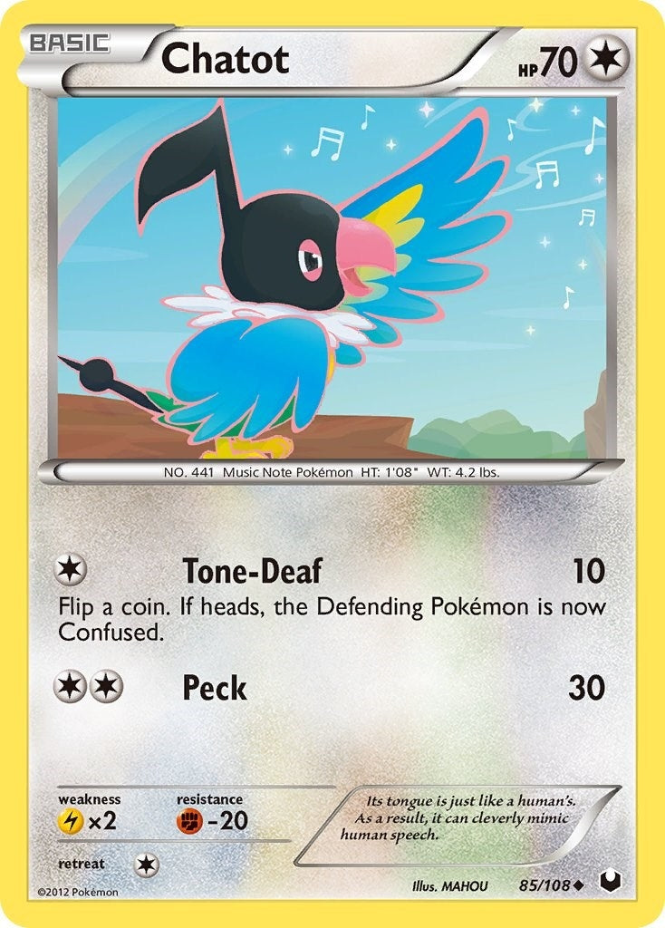 Image for Chatot (85/108) (Dark Explorers) - Pokemon