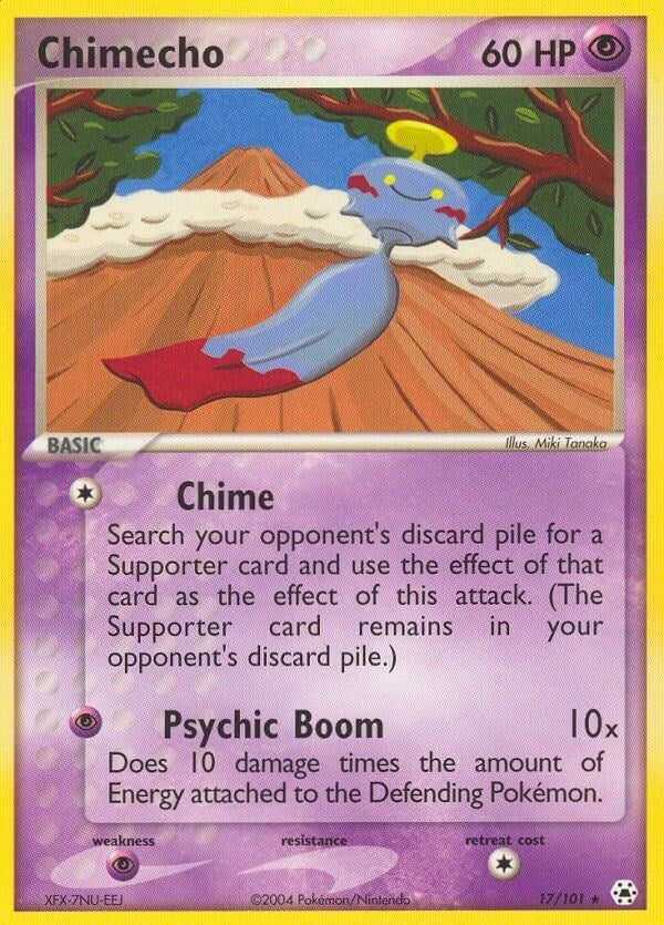 Image for Chimecho (17/101) (Hidden Legends) - Pokemon