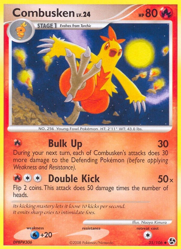 Image for Combusken (35/106) (Great Encounters) - Pokemon