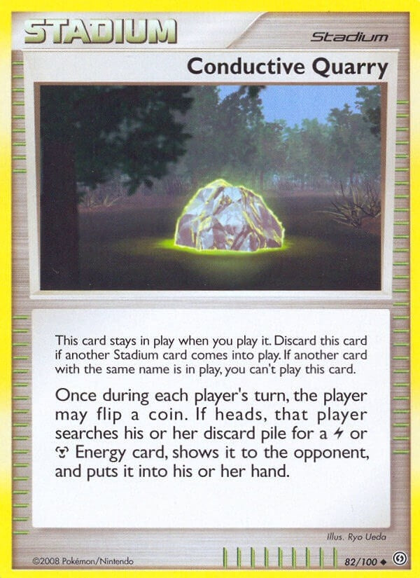 Image for Conductive Quarry (82/100) (Stormfront) - Pokemon