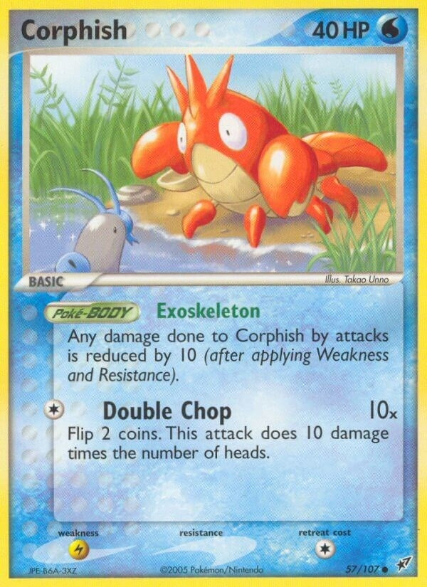 Image for Corphish (57/107) (Deoxys) - Pokemon