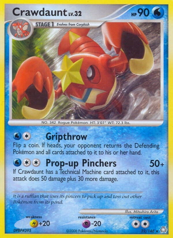 Image for Crawdaunt (22/146) (Legends Awakened) - Pokemon