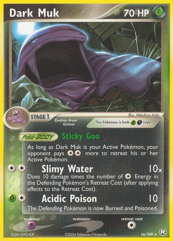 Image for Dark Muk (16/109) (Team Rocket Returns) - Pokemon