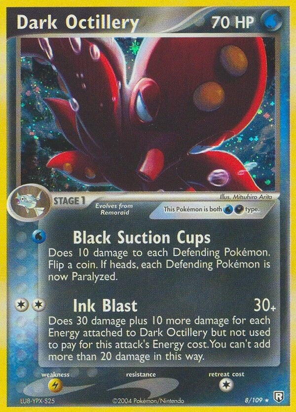 Image for Dark Octillery (8/109) (Team Rocket Returns) - Pokemon