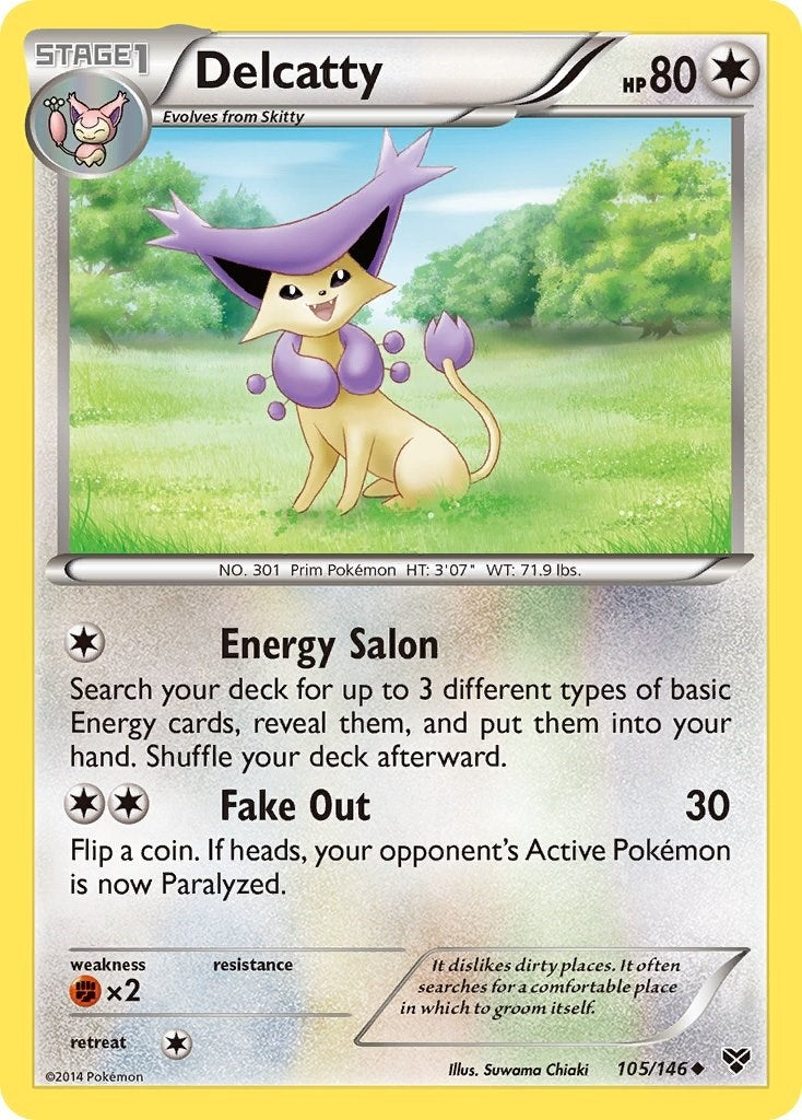 Image for Delcatty (105/146) (XY Base Set) - Pokemon