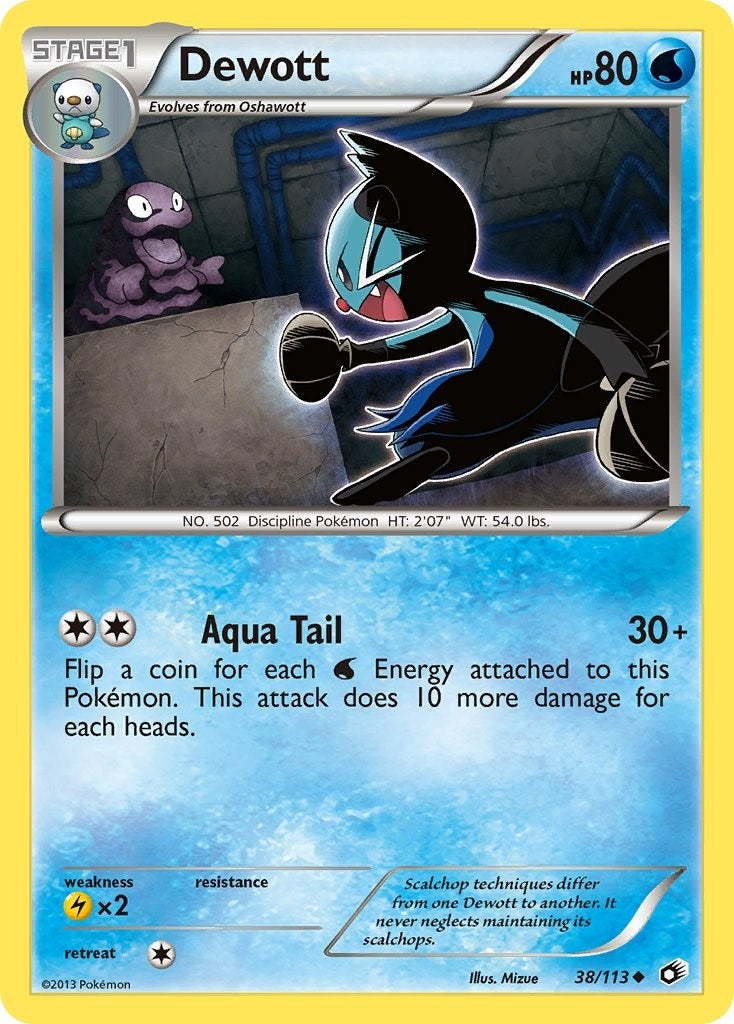 Image for Dewott (38/113) (Legendary Treasures) - Pokemon