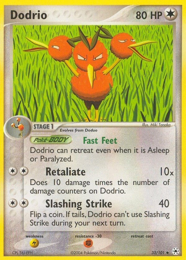 Image for Dodrio (33/101) (Hidden Legends) - Pokemon