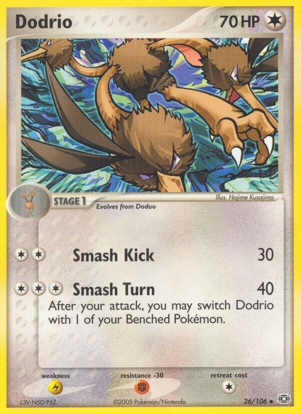 Image for Dodrio (26/106) (Emerald) - Pokemon