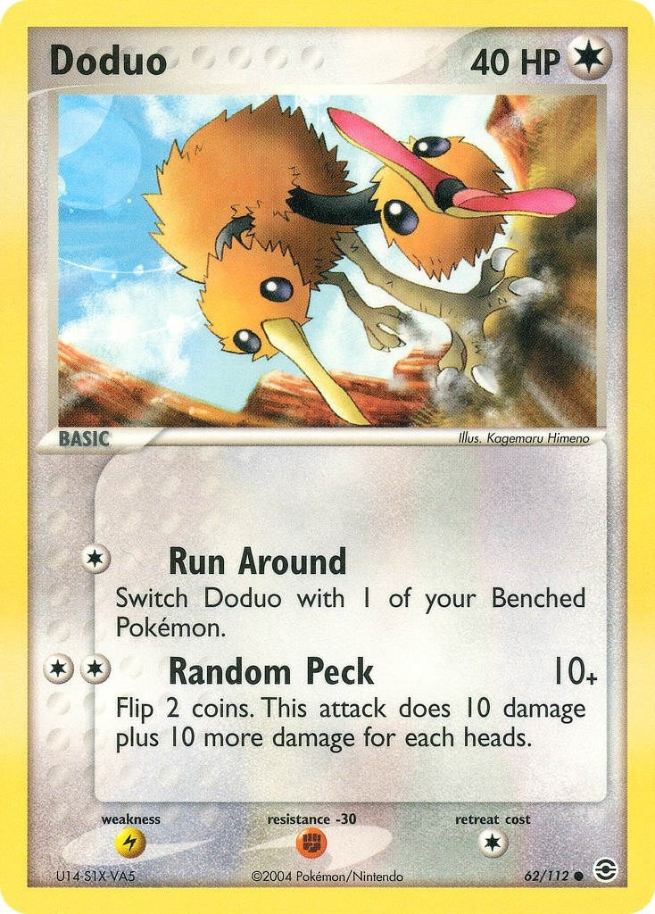 Image for Doduo (62/112) (FireRed & LeafGreen) - Pokemon