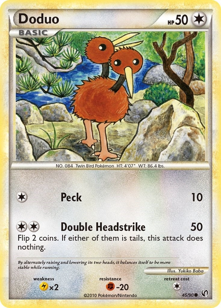 Image for Doduo (45/90) (Undaunted) - Pokemon