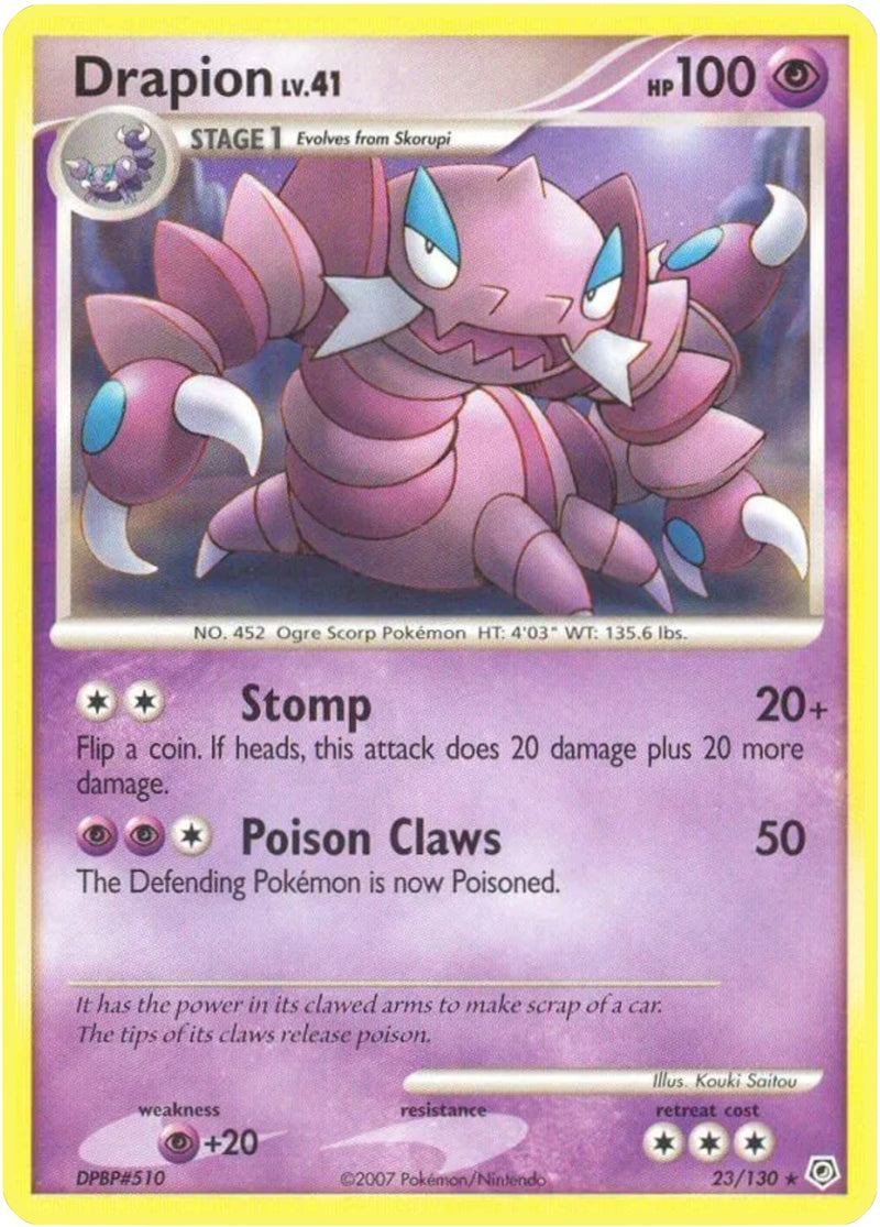 Image for Drapion (23/130) (Diamond and Pearl) - Pokemon