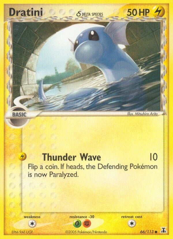 Image for Dratini - 066/113 (Delta Species) (66/113) (Delta Species) - Pokemon