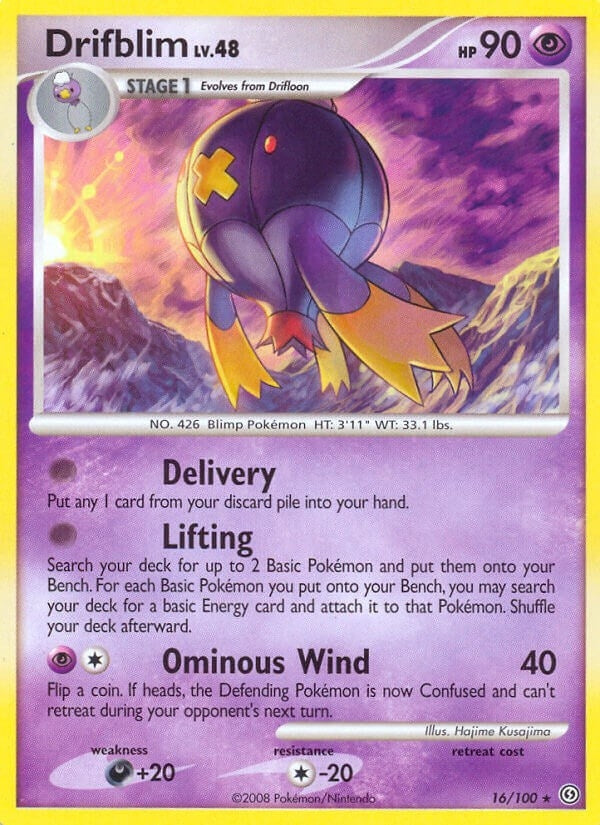 Image for Drifblim (16/100) (Stormfront) - Pokemon