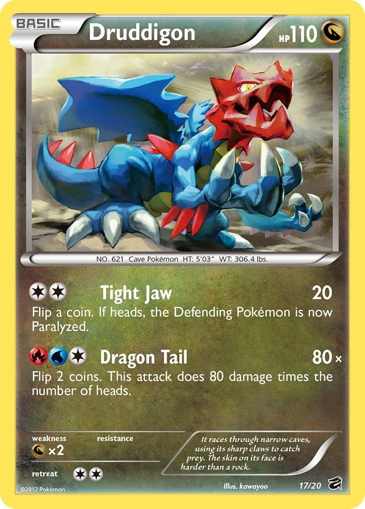 Image for Druddigon (17/20) (Dragon Vault) - Pokemon