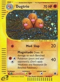 Image for Dugtrio (10) (010/165) (Expedition) - Pokemon