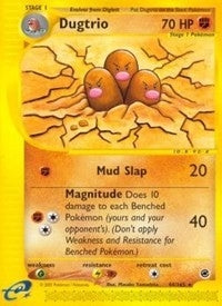 Image for Dugtrio (44) (044/165) (Expedition) - Pokemon