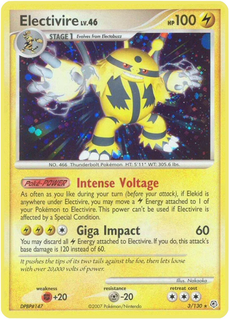 Image for Electivire (3/130) (Diamond and Pearl) - Pokemon