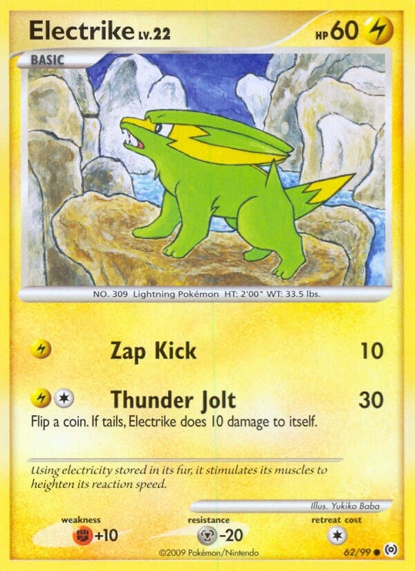 Image for Electrike (62) (62/99) (Arceus) - Pokemon