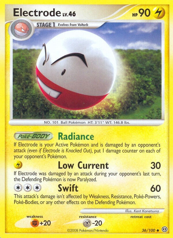 Image for Electrode (36) (36/100) (Stormfront) - Pokemon