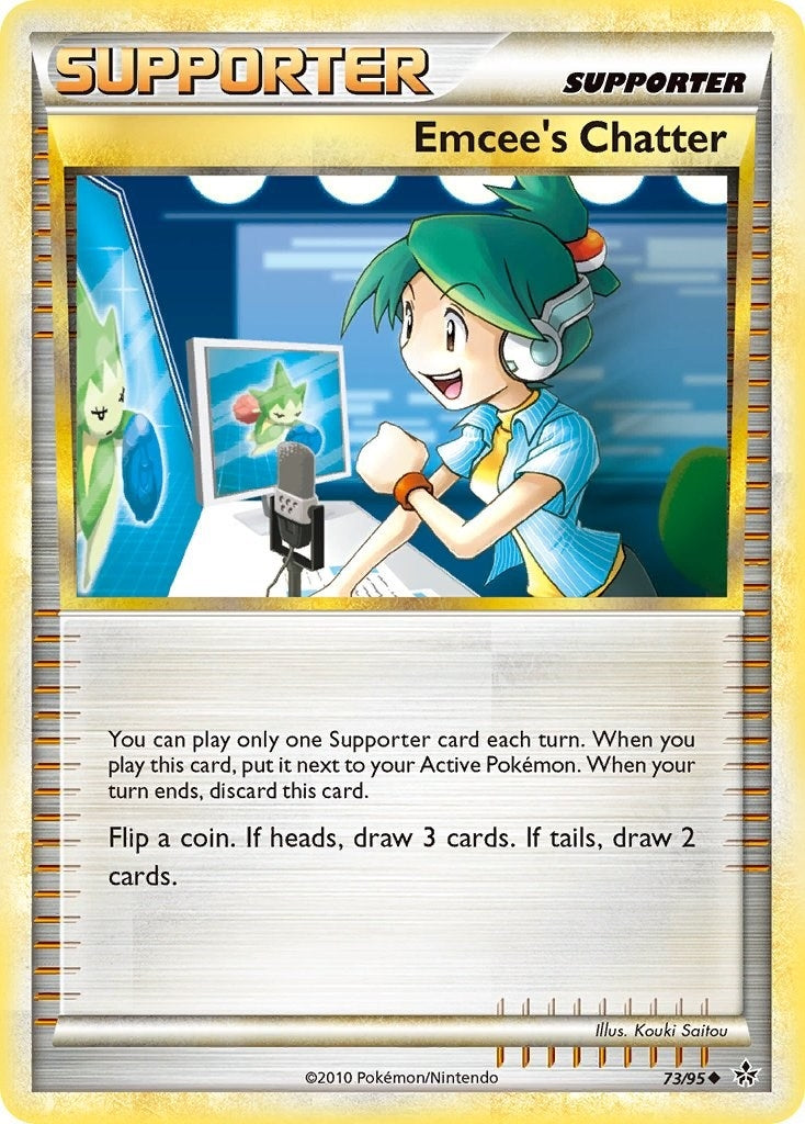 Image for Emcee's Chatter (73/95) (Unleashed) - Pokemon