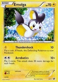 Image for Emolga (006/012) (McDonald's Promos 2012) - Pokemon