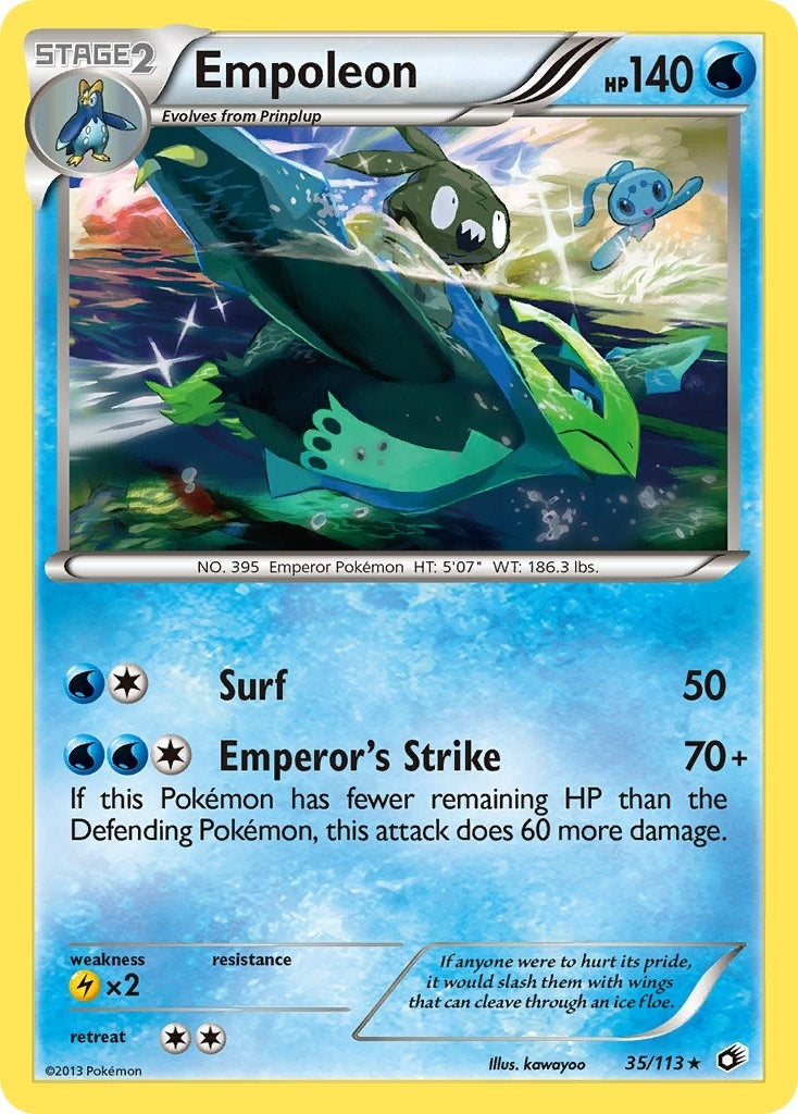 Image for Empoleon (35/113) (Legendary Treasures) - Pokemon