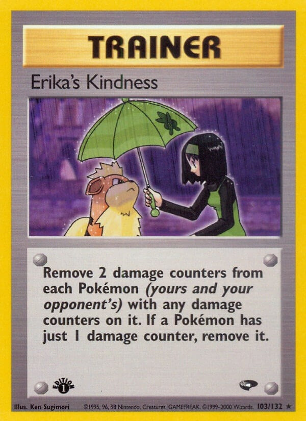 Image for Erika's Kindness (103/132) (Gym Challenge) - Pokemon