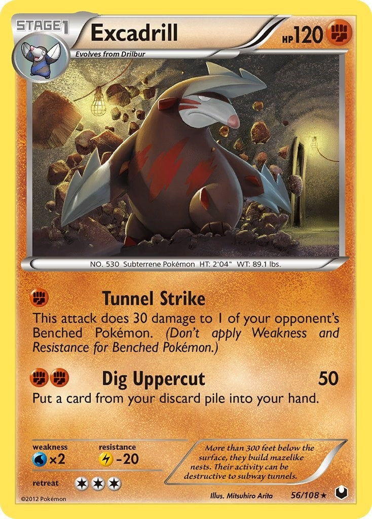 Image for Excadrill (56) (56/108) (Dark Explorers) - Pokemon