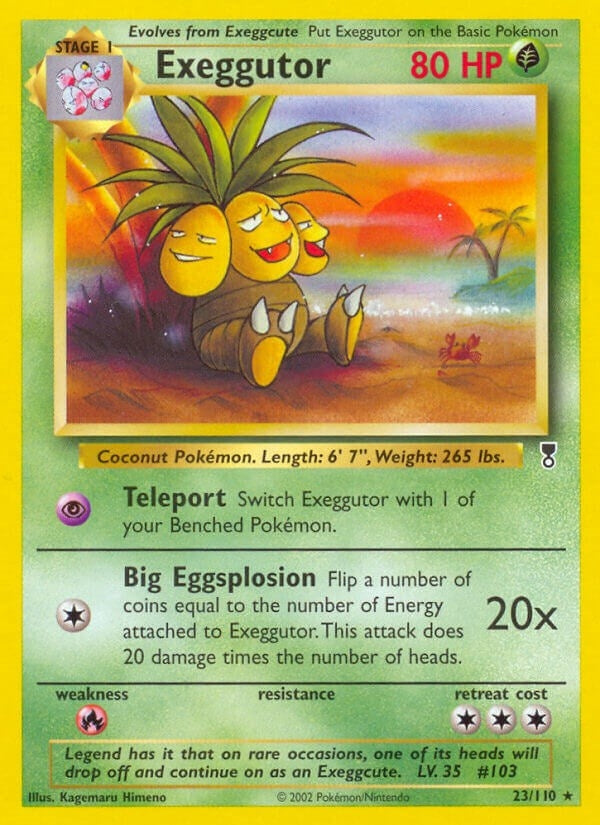 Image for Exeggutor (023/110) (Legendary Collection) - Pokemon
