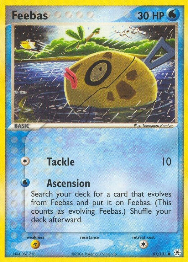 Image for Feebas (61/101) (Hidden Legends) - Pokemon