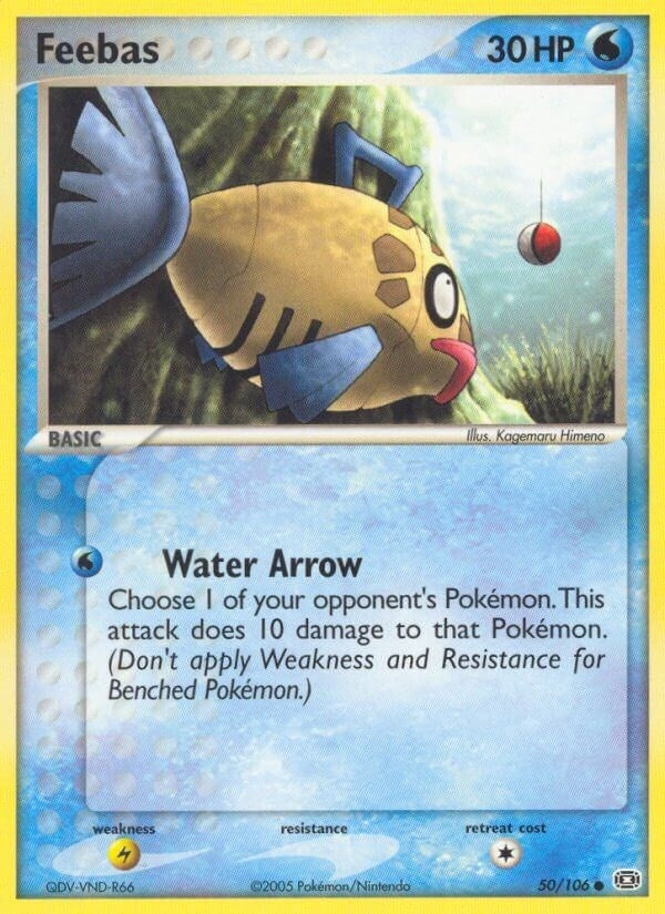 Image for Feebas (50/106) (Emerald) - Pokemon
