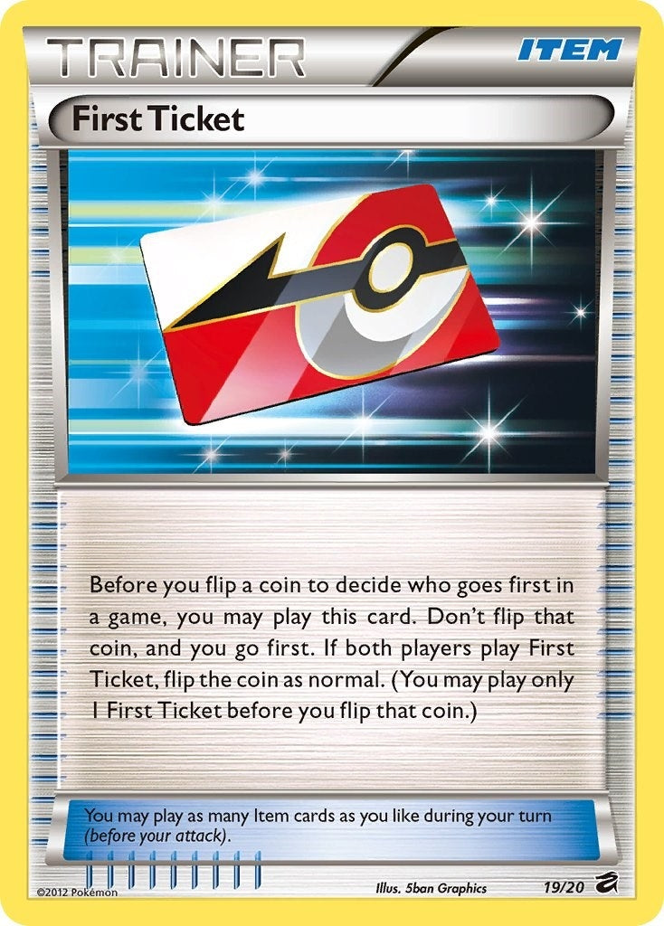 Image for First Ticket (19/20) (Dragon Vault) - Pokemon