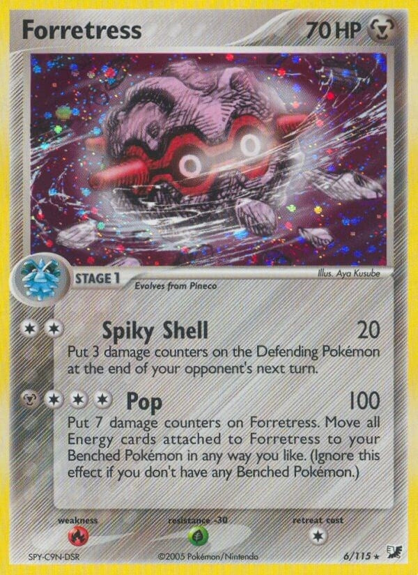 Image for Forretress (6/115) (Unseen Forces) - Pokemon