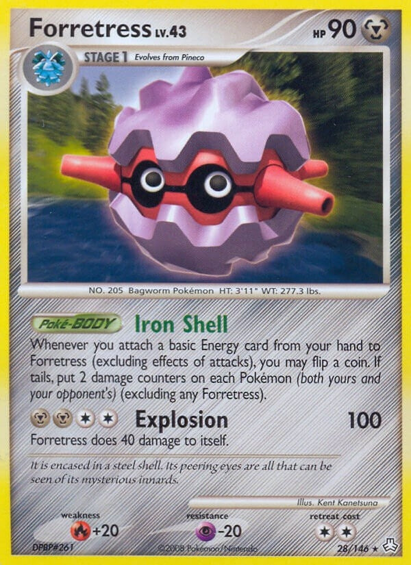 Image for Forretress (28/146) (Legends Awakened) - Pokemon