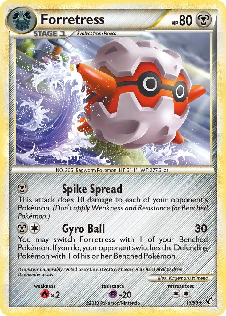 Image for Forretress (13) (13/90) (Undaunted) - Pokemon
