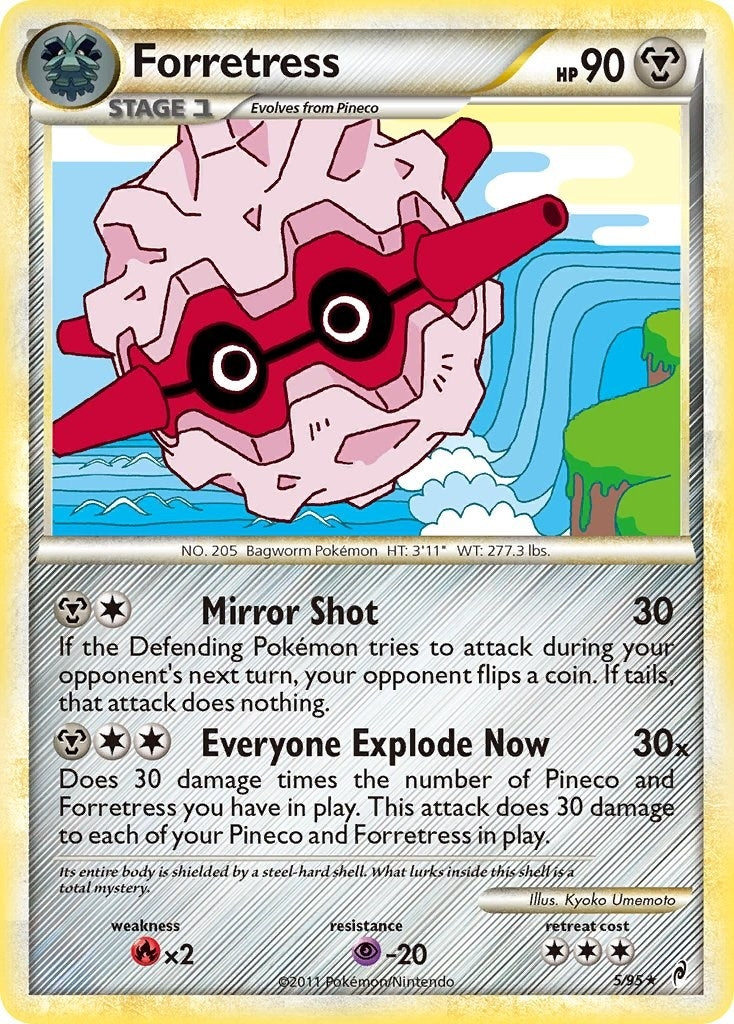 Image for Forretress (5/95) (Call of Legends) - Pokemon