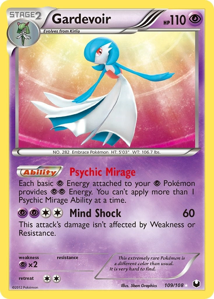 Image for Gardevoir (109/108) (Dark Explorers) - Pokemon