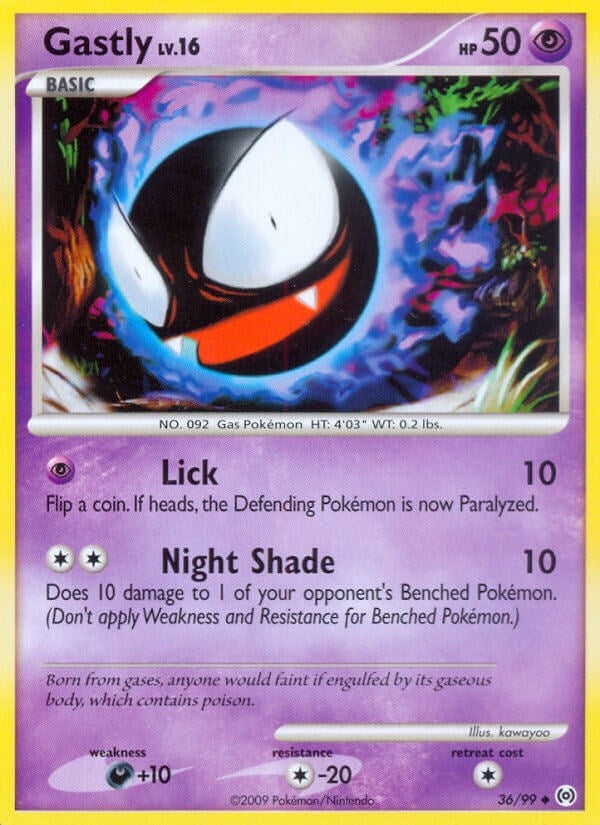 Image for Gastly (36) (36/99) (Arceus) - Pokemon