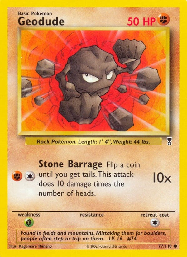 Image for Geodude (077/110) (Legendary Collection) - Pokemon