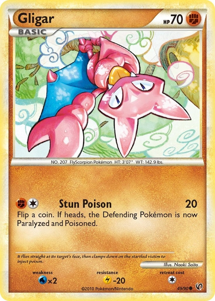 Image for Gligar (49/90) (Undaunted) - Pokemon