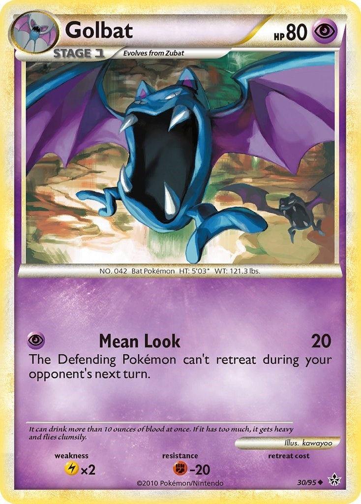 Image for Golbat (30/95) (Unleashed) - Pokemon