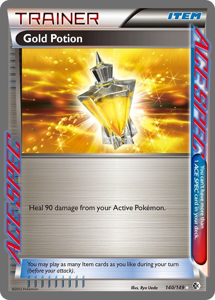 Image for Gold Potion (140/149) (Boundaries Crossed) - Pokemon