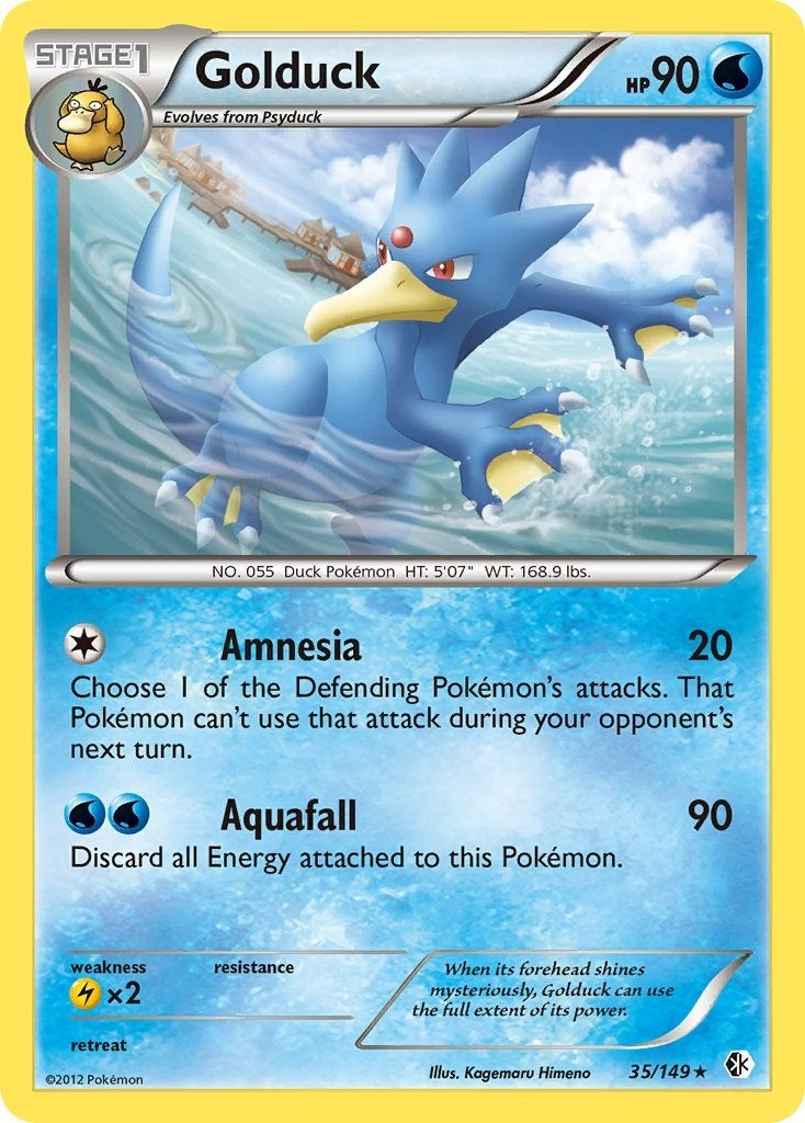 Image for Golduck (35) (35/149) (Boundaries Crossed) - Pokemon