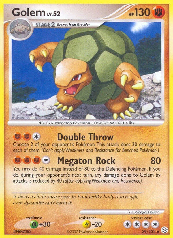 Image for Golem (29/132) (Secret Wonders) - Pokemon