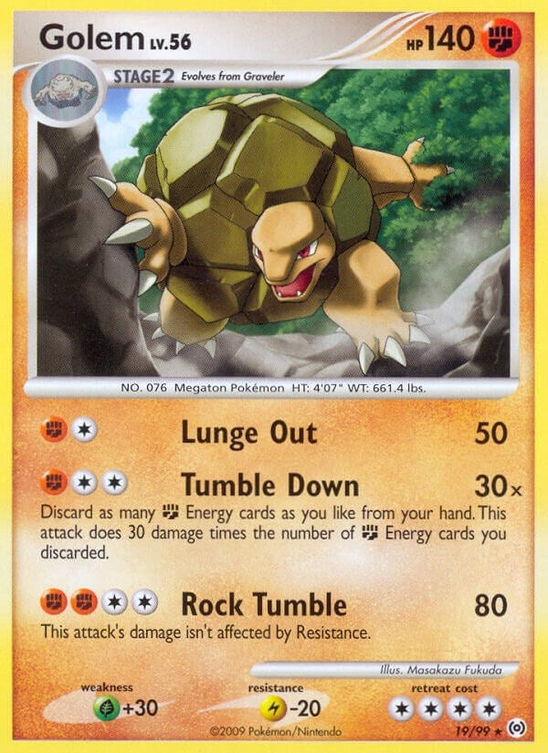 Image for Golem (19/99) (Arceus) - Pokemon